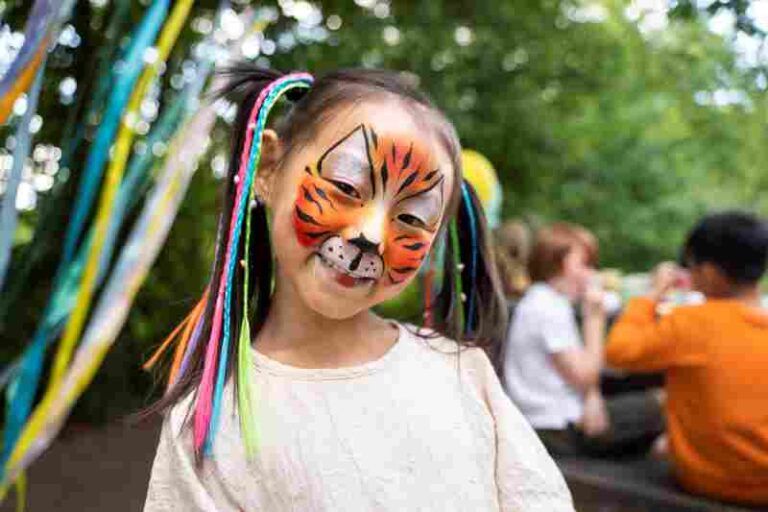pintacaras en animación infantil en Castellón