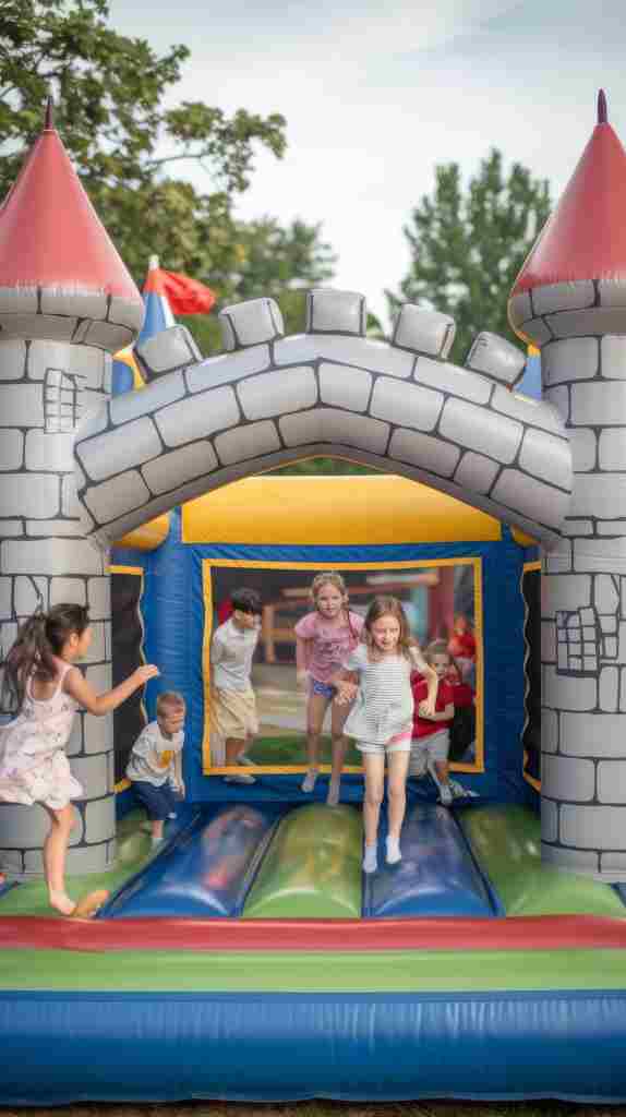 castillo hinchable para fallas