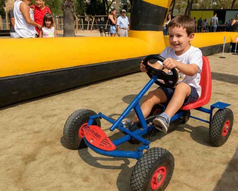 Alquiler de karts a pedales para niños