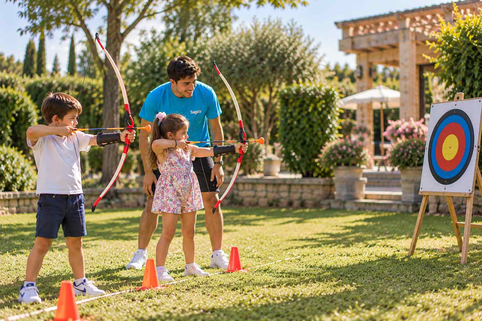 juegos deportivos en animación infantil en exterior